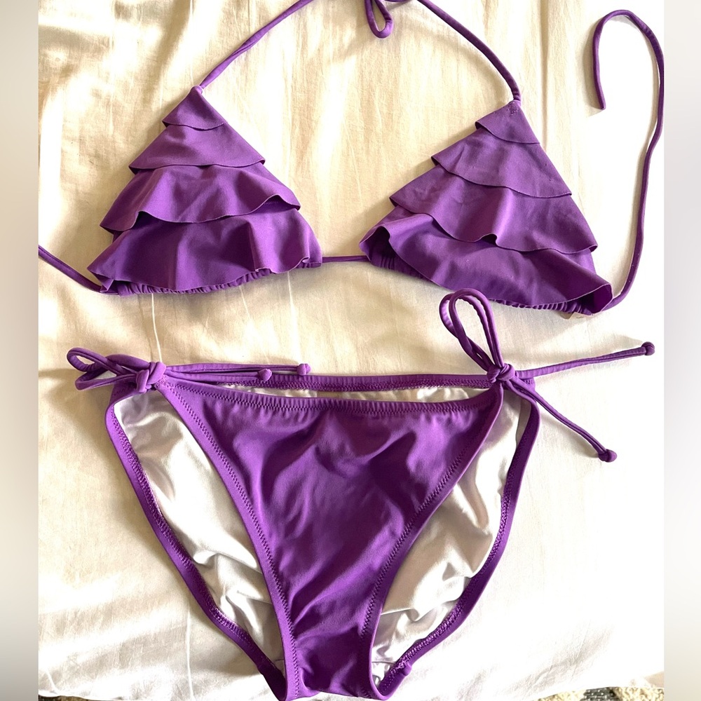 Victorias Secret purple bikini L/M